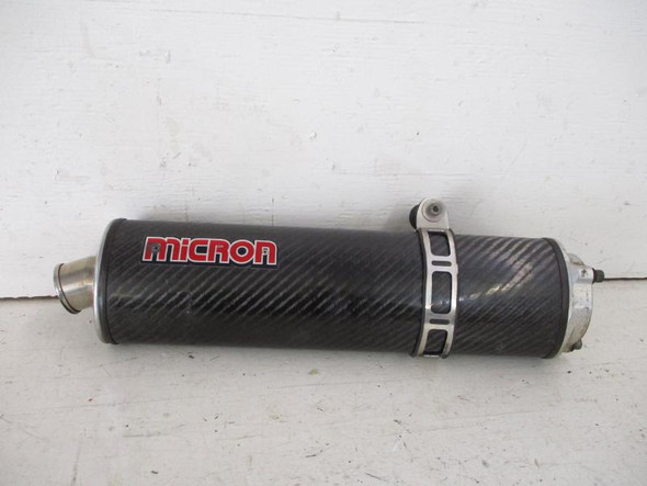 99 Kawasaki Ninja ZX6R G Micron Exhaust Slip On Muffler 1998-1999