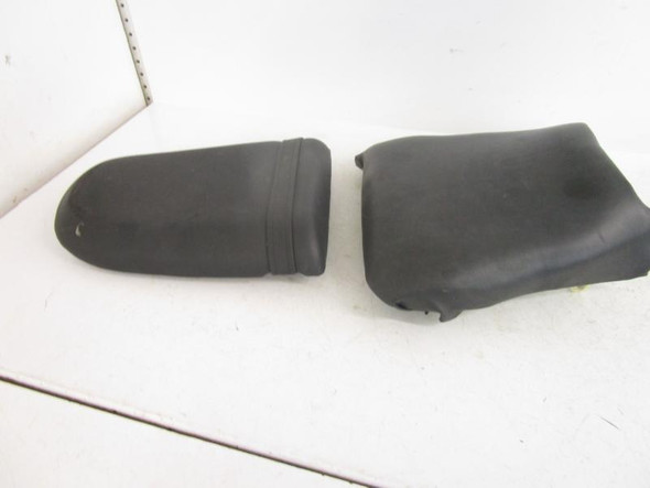 01 Suzuki GSXR 1000 Front Rear Seats Pans Foam 45100-35F10-R42 2001-2002