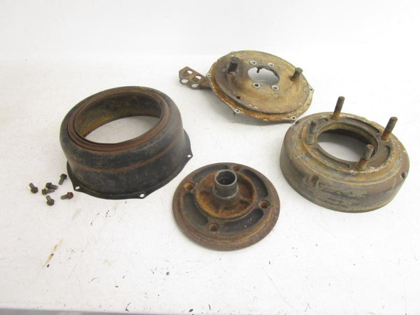 06 Suzuki LTF 400 Eiger 4x4 Manual Rear Brake Plate Drum 64210-38F00 2002-2007 06 Suzuki LTF 400 Eiger 4x4 Manual Rear Brake Plate Drum 64210-38F00 2002-2007