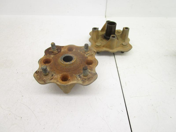 06 Suzuki LTF 400 Eiger 4x4 Manual Front Wheel Hubs 54110-38F20 2002-2007