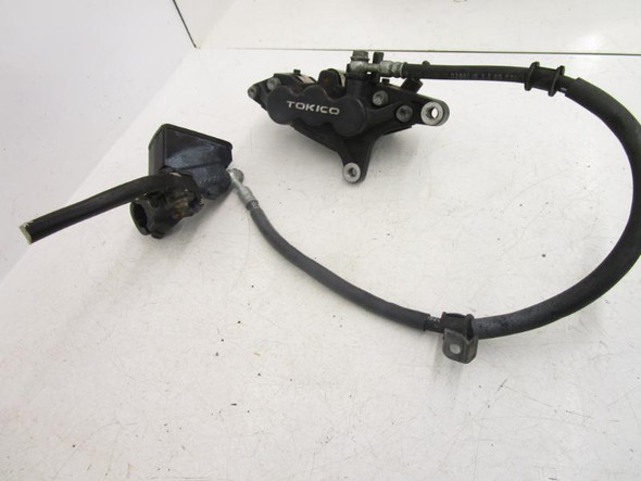 98 Suzuki GSXR 1100W Front Left Brake Caliper Master 59300-46E21-999 1995-1998 98 Suzuki GSXR 1100W Front Left Brake Caliper Master 59300-46E21-999 1995-1998