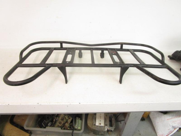 89 Yamaha YFM 350 Big Bear Rear Rack Carrier *BENT* 2HT-24842-00-00 1987-1996