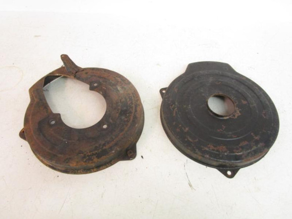 91 Yamaha YFM 350 Big Bear Rear Brake Dust Cover 2HR-25715-01-00 1987-1995