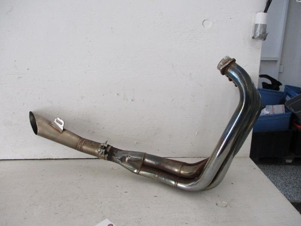 01 Suzuki GSX 600 F Katana Aftermarket 4-1 Header Short Muffler 1998-2003 01 Suzuki GSX 600 F Katana Aftermarket 4-1 Header Short Muffler 1998-2003