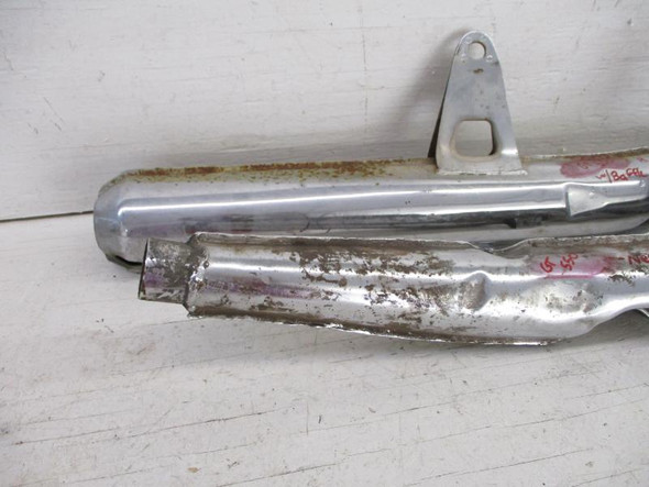 1973-1977 Suzuki GT 550 Left Right Inner Muffler Exhaust 14304-34621-H01 #3