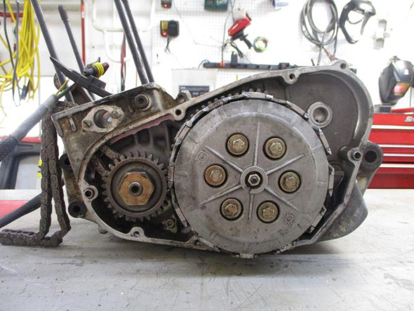 1995 1996 Husqvarna 350 410 610 Bottom End Transmission Cases *Bad Crank*