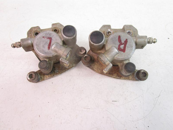 03 Kawasaki KFX LTZ 400 Front Brake Calipers 43041-S014 2003-2006 03 Kawasaki KFX LTZ 400 Front Brake Calipers 43041-S014 2003-2006