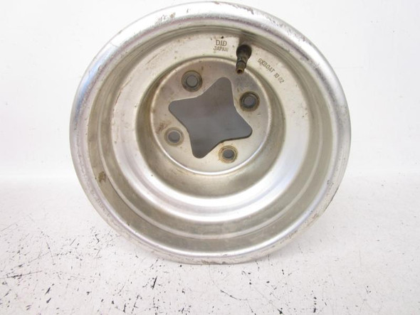 03 Kawasaki KFX LTZ 400 OEM Rear Wheel Rim 9x8" 41025-S009 2003-2004 #2