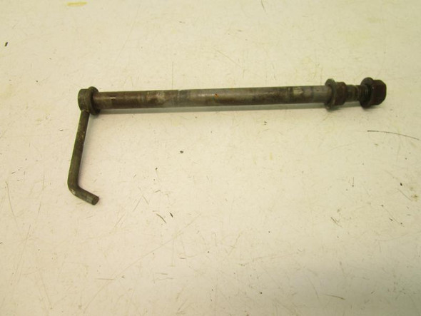 88 Kawasaki KDX 200 Front Axle Bolt Shaft 41068-1210 1986-1989