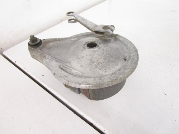 85 Honda VT 500 C Shadow Rear Brake Plate 43100-MF5-010 1983-1986 85 Honda VT 500 C Shadow Rear Brake Plate 43100-MF5-010 1983-1986