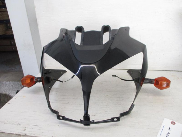 06 Suzuki DL 650 Vstrom Upper Fairing Plastic Cowl Front Turn Signals 2004-2011 06 Suzuki DL 650 Vstrom Upper Fairing Plastic Cowl Front Turn Signals 2004-2011