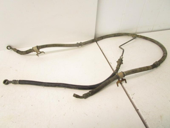 00 Yamaha YFM 400 Kodiak 4x4 Front Brake Lines Hoses 5GH-25873-00-00 2000-2002 00 Yamaha YFM 400 Kodiak 4x4 Front Brake Lines Hoses 5GH-25873-00-00 2000-2002