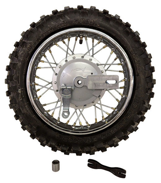 Complete Rear Rim Wheel Brake Sprocket Assembly with Tire for Yamaha PW 80 PW80 Complete Rear Rim Wheel Brake Sprocket Assembly with Tire for Yamaha PW 80 PW80