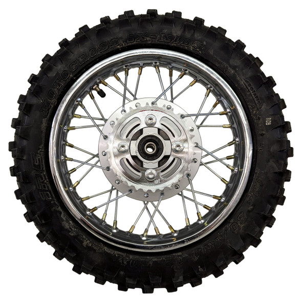 Complete Rear Rim Wheel Brake Sprocket Assembly with Tire for Yamaha PW 80 PW80 Complete Rear Rim Wheel Brake Sprocket Assembly with Tire for Yamaha PW 80 PW80