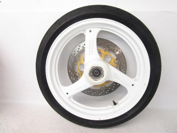 93 Suzuki GS 500E Front Wheel Rim 17x3" 54111-34C01-28W 1988-1995 93 Suzuki GS 500E Front Wheel Rim 17x3" 54111-34C01-28W 1988-1995