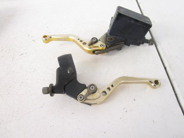 01 Suzuki GSXF 600 Katana Front Master Clutch Lever 59600-20C10 1998-2006 01 Suzuki GSXF 600 Katana Front Master Clutch Lever 59600-20C10 1998-2006