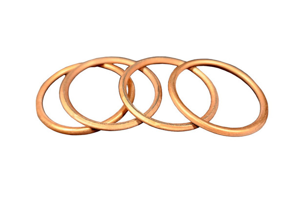Voodoo 4pk Copper Exhaust Gaskets VEGGSXR1L7 for Suzuki GSXR1000 2017-2025 Voodoo 4pk Copper Exhaust Gaskets VEGGSXR1L7 for Suzuki GSXR1000 2017-2025