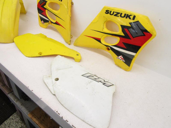 94 Suzuki RM 250 Aftermarket used Front Rear Fenders Number Plates