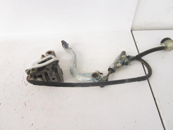 91 Suzuki RMX250 Rear Brake Caliper Master Pedal 69100-05D01 1991 91 Suzuki RMX250 Rear Brake Caliper Master Pedal 69100-05D01 1991