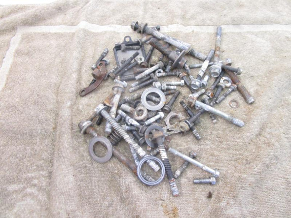 86 Honda XR 600 Engine Motor Hardware Nuts Bolts 1985-1987 86 Honda XR 600 Engine Motor Hardware Nuts Bolts 1985-1987