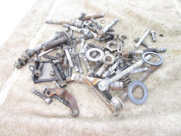 86 Honda XR 600 Engine Motor Hardware Nuts Bolts 1985-1987 86 Honda XR 600 Engine Motor Hardware Nuts Bolts 1985-1987