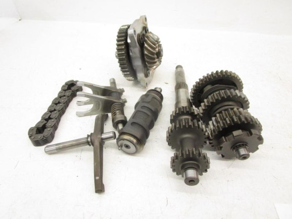 03 Yamaha YFM 660 Grizzly Transmission Trans 5KM-17681-00-00 2002-2003