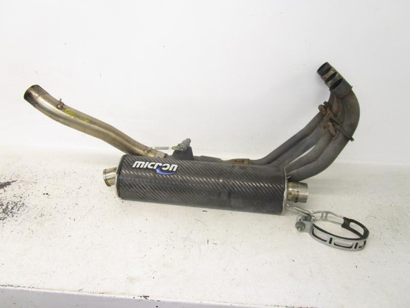 2001-2006 Honda CBR 600 F4i  Micron Carbon Fiber Slip On Exhaust Muffler