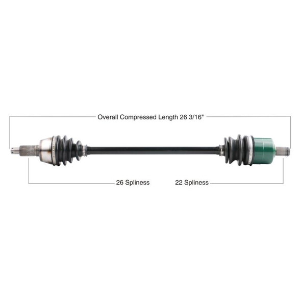 Tytaneum Front Left Right CV Axle 813-0150 Tytaneum Front Left Right CV Axle 813-0150