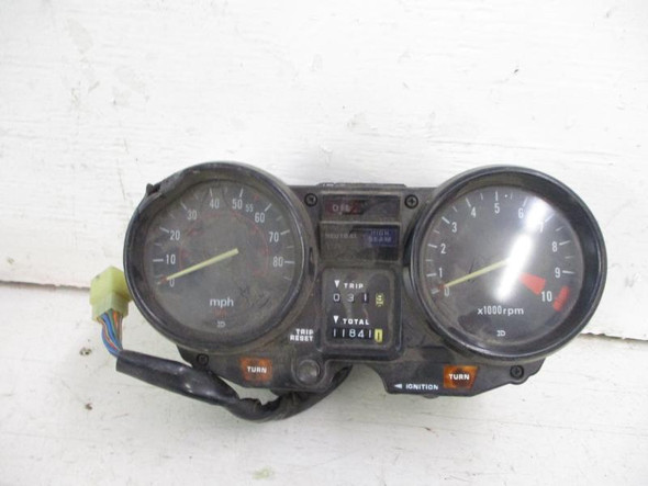 82 Honda CB 650 SC Nighthawk Speedometer Meter Tach *For Parts* 1982