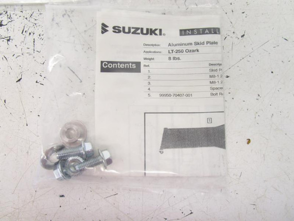 2002-2013 Suzuki LT 250 Ozark Accesessory Aluminum Skid Plates 99950-70407