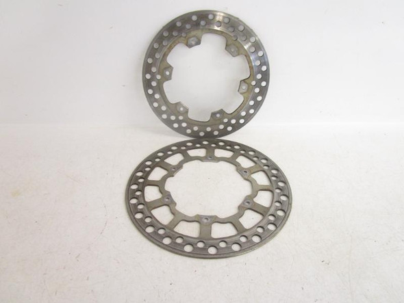04 Suzuki DRZ 400E Front Rear Brake Rotors 59221-29F00 2000-2007