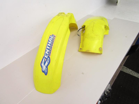 04 Suzuki DRZ 400E Fenders Front Rear 63113-29F10-YU1 2000-2006
