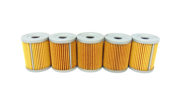5 Quantity Emgo Oil Filters fits Arctic Cat 1999-2005 250 2x4 DVX 1998-2005 300