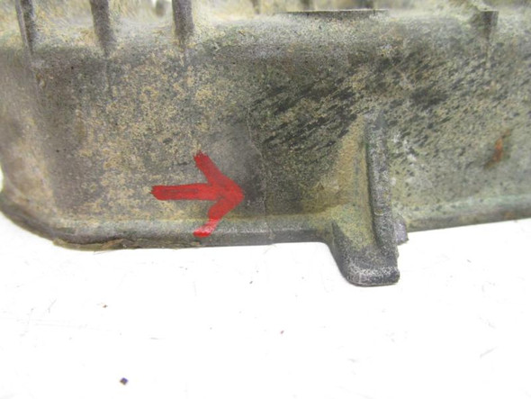 1984 84 Kawasaki KX 125 Cylinder Head 11001-1160 *CRACKED*