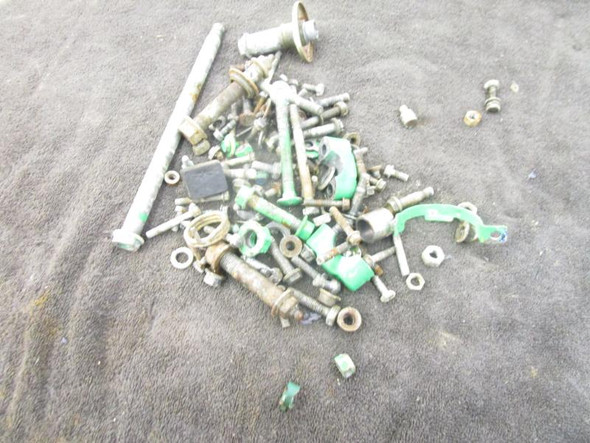 1984 84 Kawasaki KX 125 Engine Chassis Hardware Nuts Bolts
