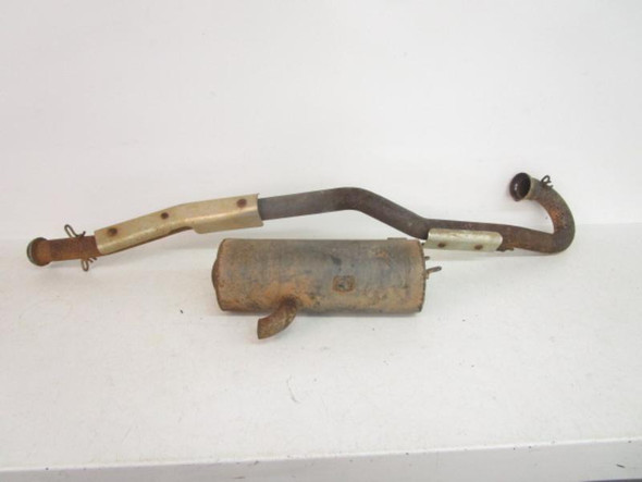 02 Polaris Sportsman 700 CARB Exhaust Muffler Head Pipe 1261242-489 2002