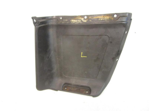 91 Suzuki LTF 250 QuadRunner Left Rear Heel Guard Mudflap 63361-19B10 1991-1998