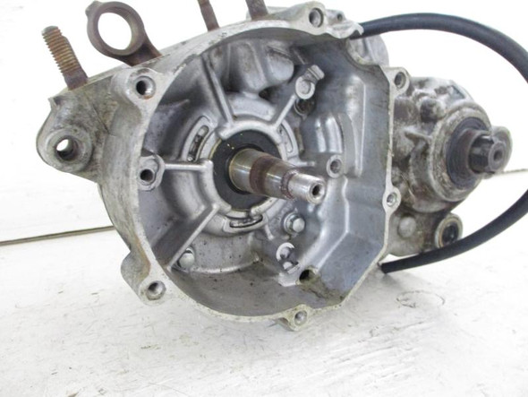 1996 Kawasaki KX 80 Bottom End Cases Crank Transmission *Bad Crank*