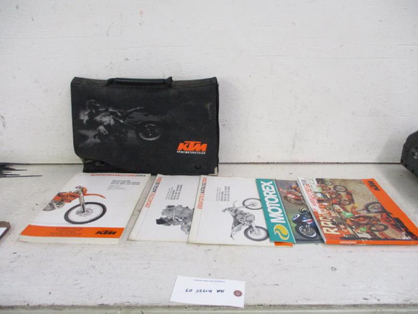 04 KTM 250 450 525 SX EXC MXC Four Stroke Engine Chassis Manual