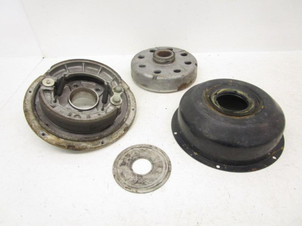 02 Kawasaki KVF 400 Prairie 4x4 Rear Brake Plate Drum 41035-1500 1999-2002