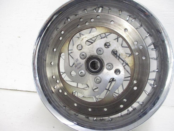 05 Harley Davidson XL 1200 C Custom Rear Wheel Profile Laced Rim 16x3.0