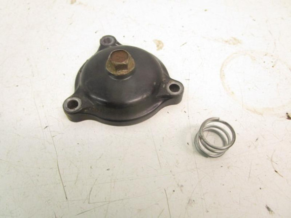 86 Suzuki LTF 230G QuadRunner Oil Filter Cover 16512-22A00 1985-1987