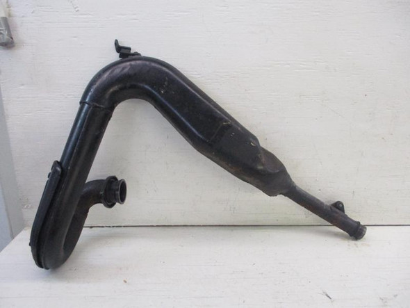 1977-1978 Yamaha DT 250 Exhaust Head Pipe Can Expansion Chamber 1N6-14610-00-00