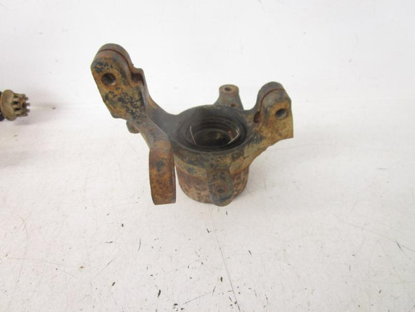 06 Suzuki LTA 400 Eiger 4x4 Auto Left Steering Knuckle 51241-38F50 2005-2007 #2