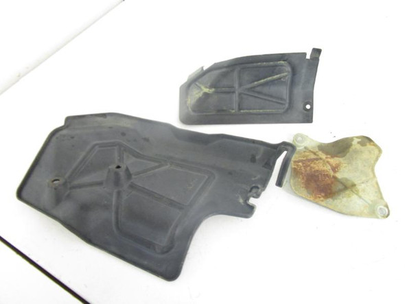05 Yamaha YFM 660 Grizzly Exhaust Heat Shield 5KM-2193A-00-00 2002-2008
