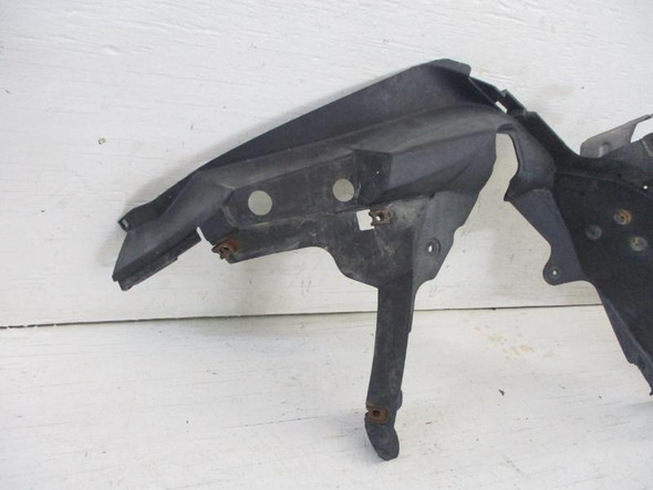 09 Yamaha RS Vector LTX Snowmobile Left Front Lower Body Cover Plastic Panel