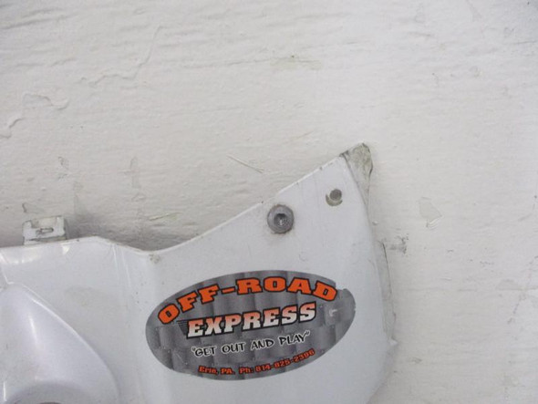 09 Yamaha RS Vector LTX Snowmobile Front Dash Cover White 8FP-77712-00-P2 2009