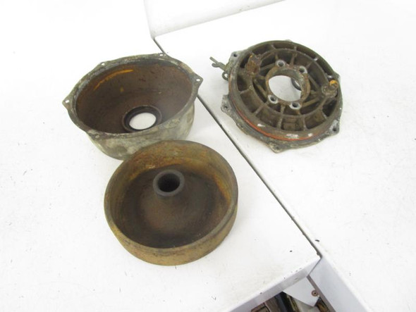 01 Yamaha YFM 400 Big Bear 4x4 Rear Brake Plate 5FU-F5321-10-00 2000-2004