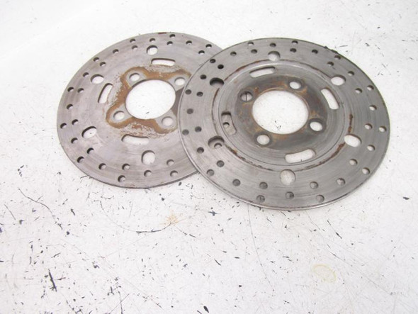 01 Yamaha YFM 400 Big Bear 4x4 Front Rotors 4KB-2582T-00-00 1999-2006