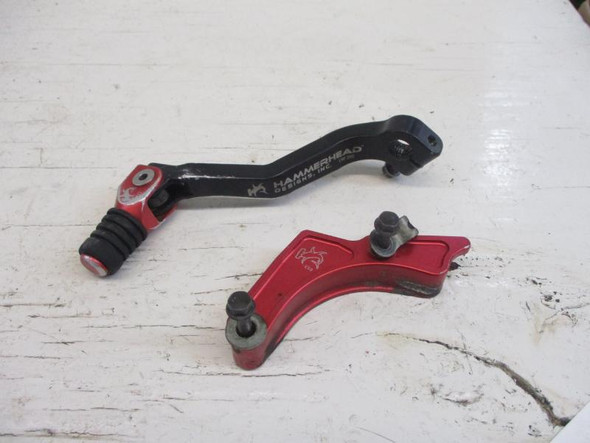 08 Honda CRF 250 R Hammerhead Shifter and Case Saver 2004-2008
